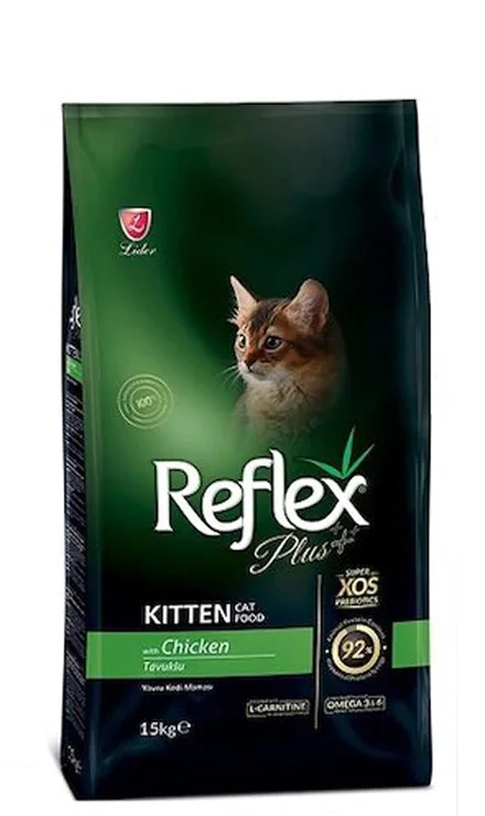 Reflex Plus Kitten, pişik balaları üçün quru yem, toyuq dadı ilə (çəki ilə) — Bakı