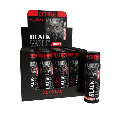İdman enerji içkisi Activlab Black Wolf Shot Orange-Cherry 80 ml — Bakı