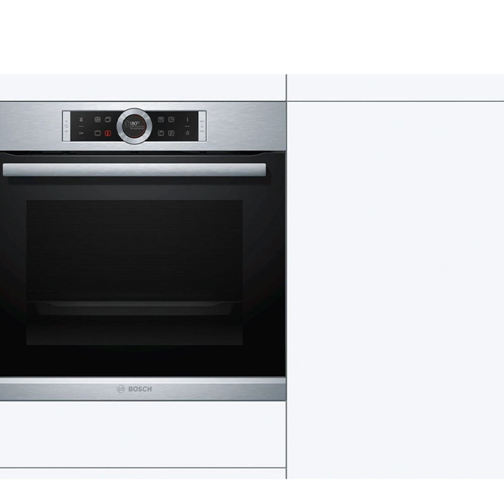 Quraşdırılan soba Bosch HBG635BS1S Qara/metallik — Mallar, Bakı (2)