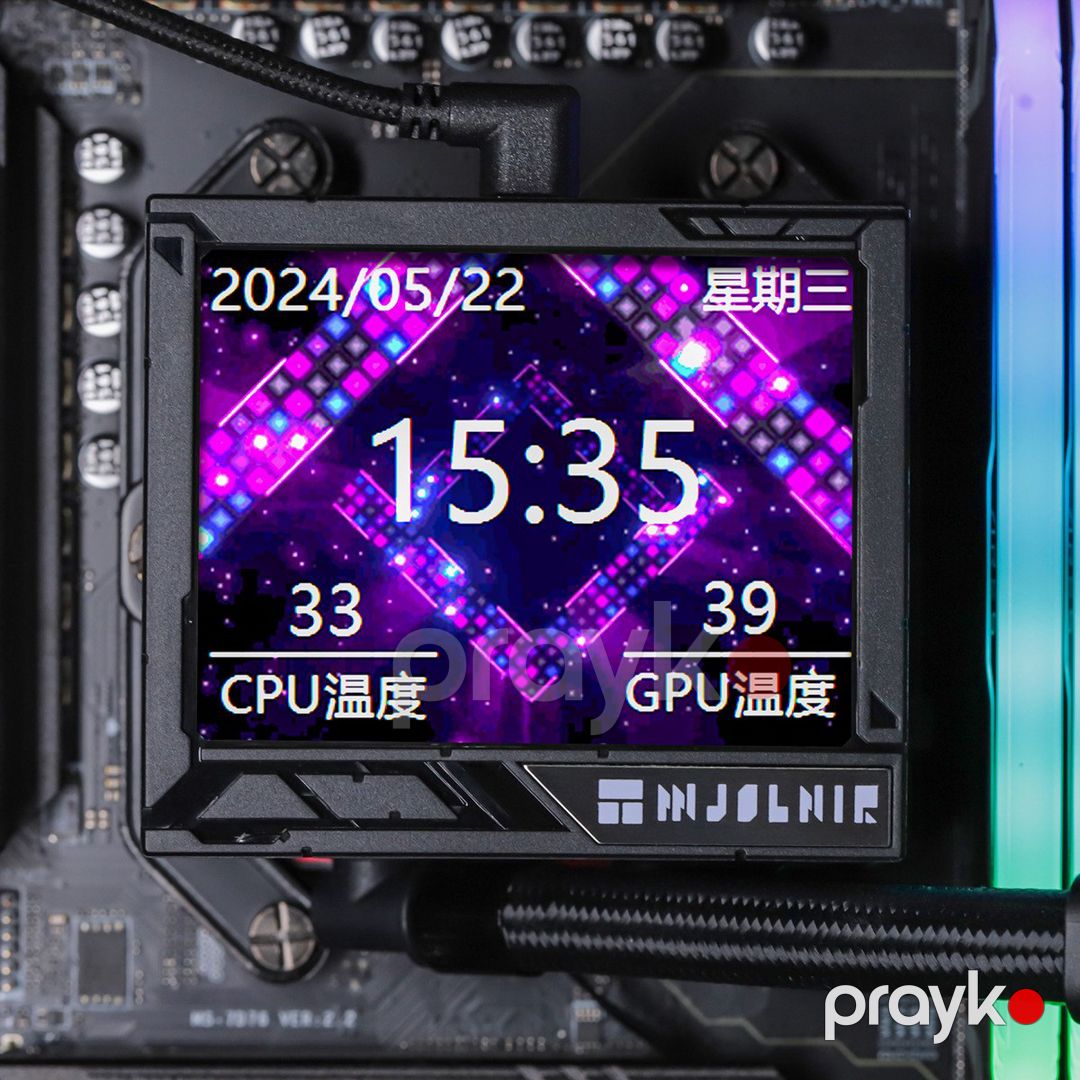 Maye soyutma "ThermalRight Mjolnir Vision 360 Argb" — Kompüterlər və noutbuklar, Bakı (8)