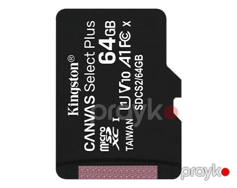Kingston Canvas Select Plus microSD (64GB) Black — Bakı