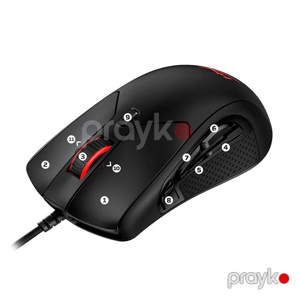 HyperX Pulsefire Raid (HX-MC005B) Black — Mallar, Bakı (4)