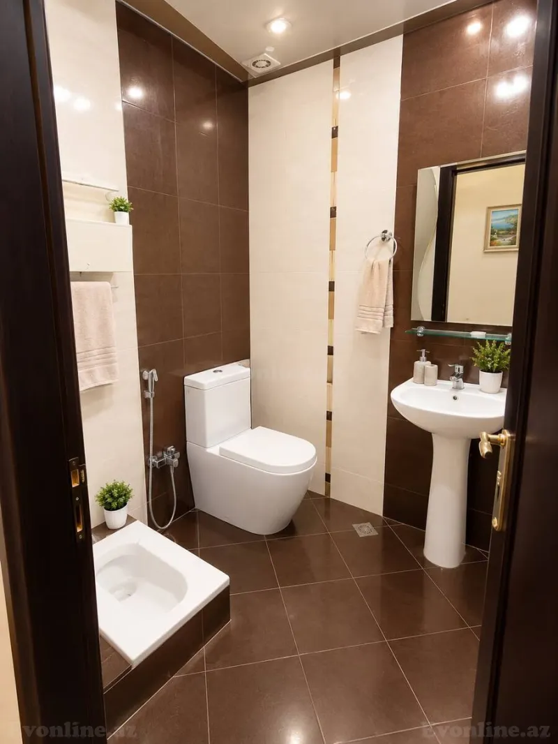 Kirayə verilir 3 otaqlı Mənzil Yeni tikili 160 m² Bakı, Nizami r., Qara Qarayev m., 8-ci kilometr — Mənzil, Bakı (8)