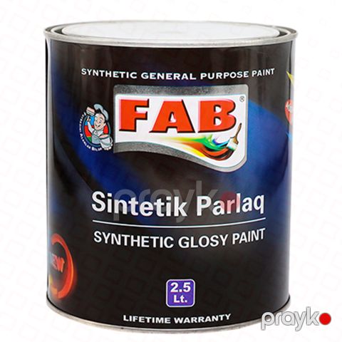 Fab parlaq boya ağ 15 l — Bakı