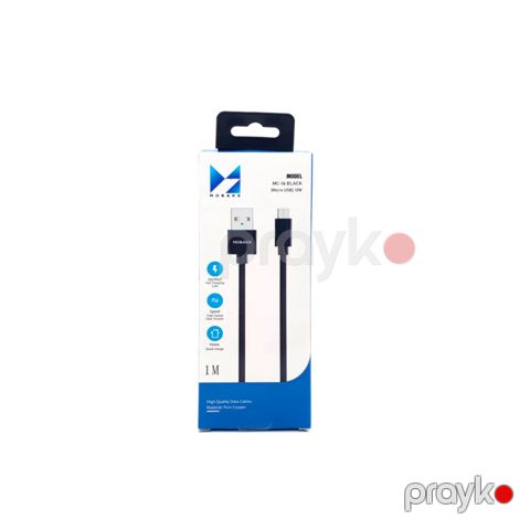 Kabel Mobaks MC-16 Black (Micro USB) 12W — Bakı