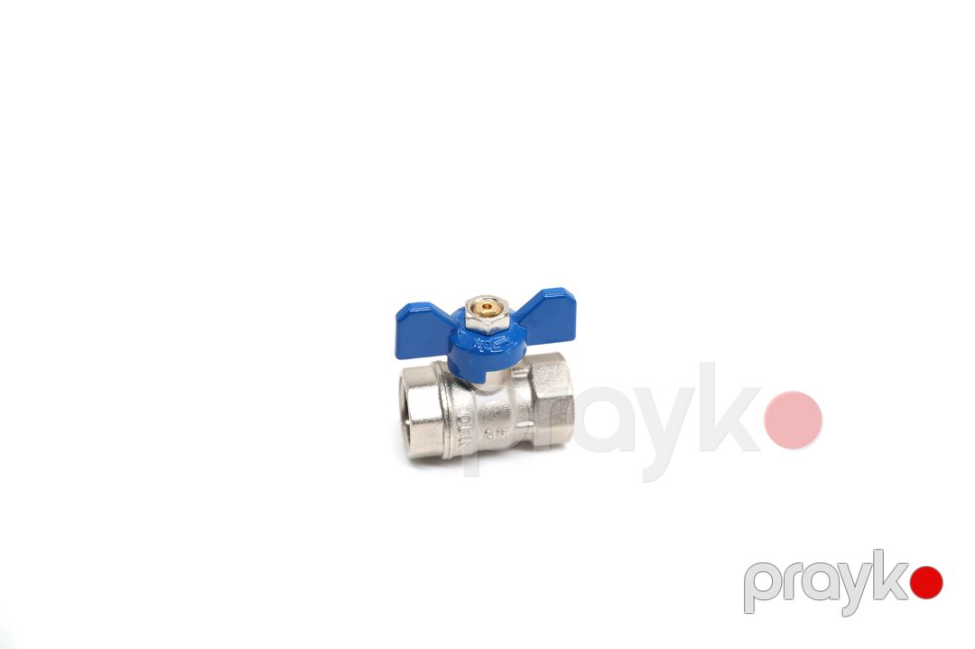 Gülben vintil kəpənək göy F1/2*F1/2 GN34001 — Santexnika, Bakı (2)