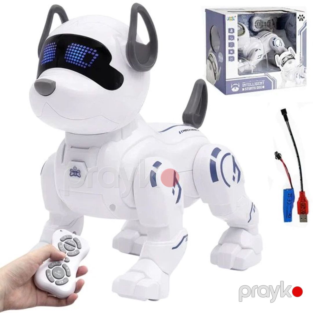 Robot-it JZL Intelligent Stunts Dog pultla idarə olunan, ağ, 6+ yaş — Mallar, Bakı (2)
