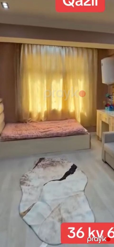 AAF Parka bina 28 de 1 otaqli ev kiraye verilir Liftli-qazli — Bakı