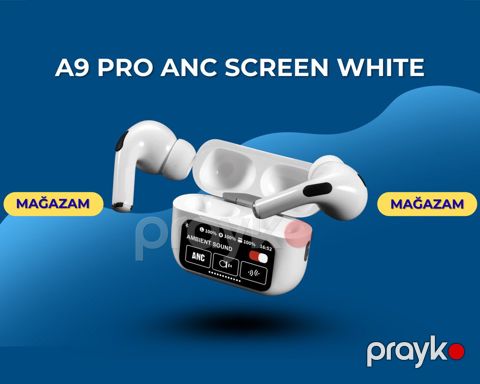 Qulaqcıq "A9 Pro anc screen white" — Bakı