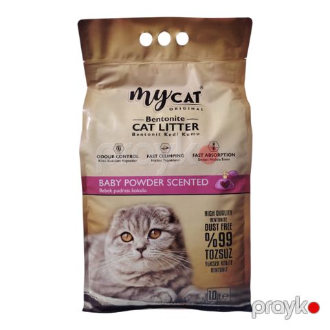 Pişik tualeti üçün doldurucu My Cat Baby Powder, 10 l — Bakı