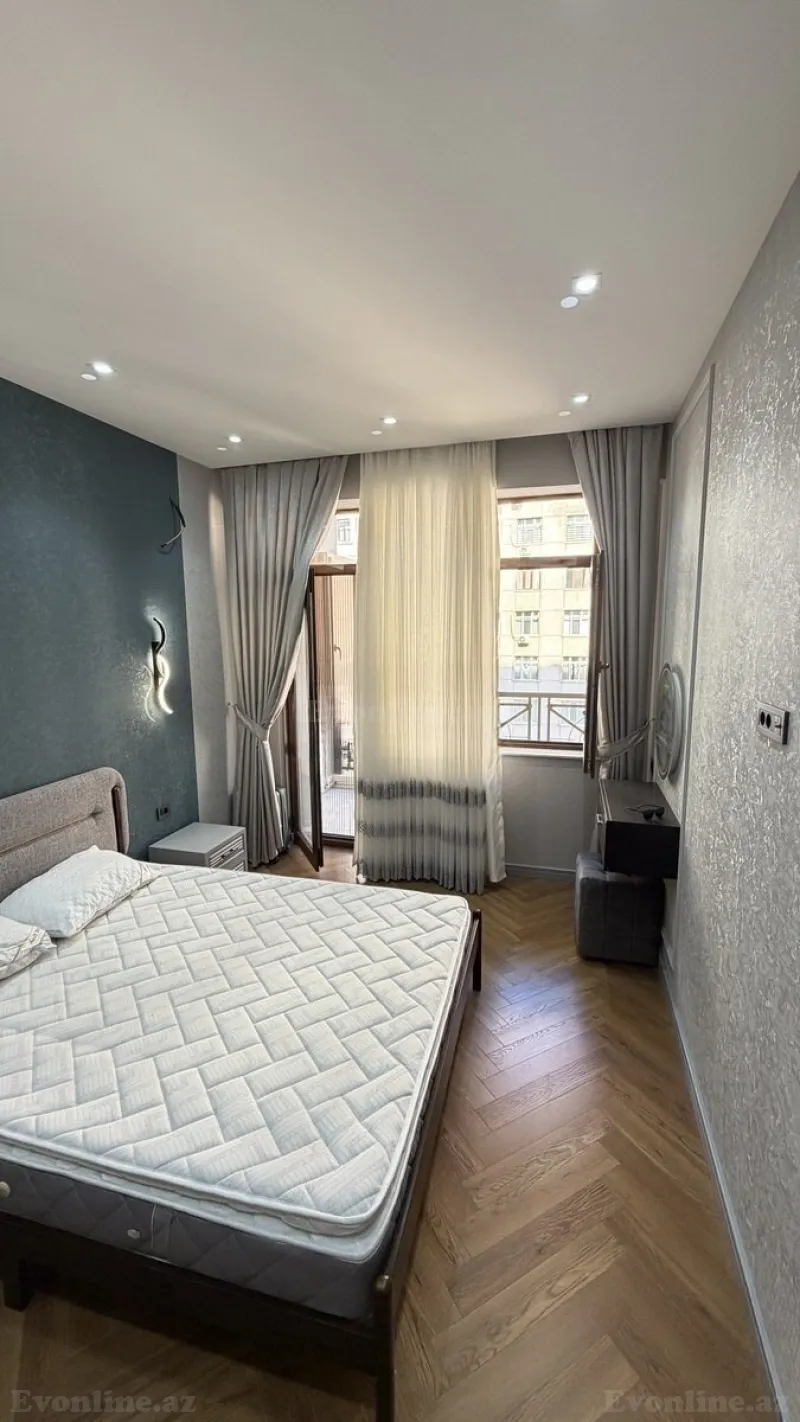 Kirayə verilir 2 otaqlı Mənzil Yeni tikili 70 m² Bakı, Nərimanov r — Mənzil, Bakı (8)