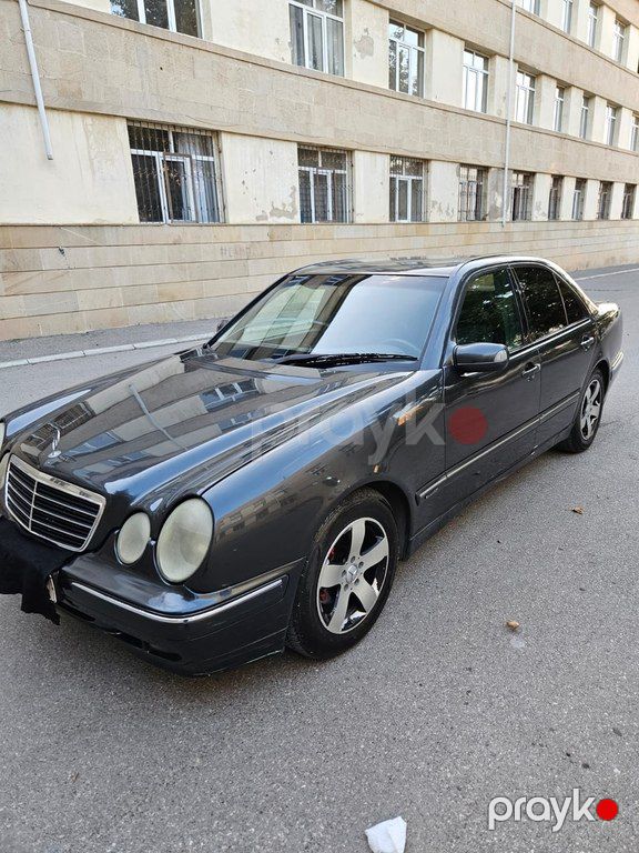 Mercedes E 220, 2.2 L, 2000 il, 400 000 km — Avtomobillər, Bakı (11)