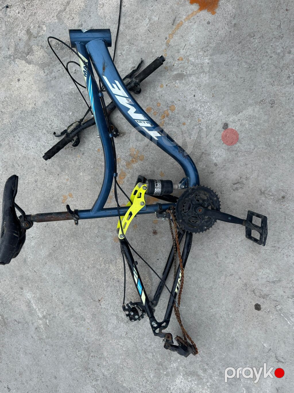 Time velosiped ehtiyyat hissələri təkir ilə birlikdə verilir MTB ön — Ehtiyat hissələri və aksesuarlar, Quba (5)