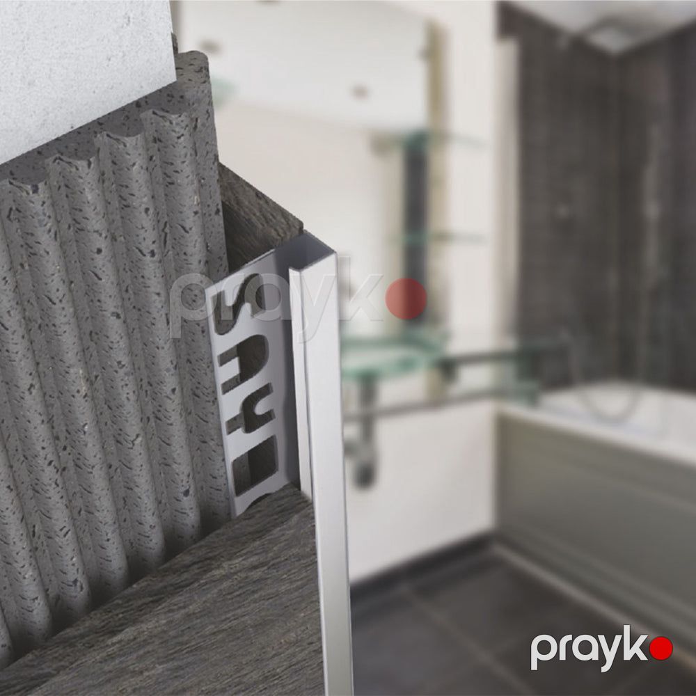 Say paslanmaz kafel kantı tin 10 mm x 2,7M parlaq — Santexnika, Bakı (2)