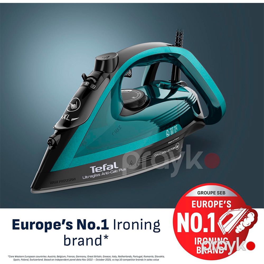 Ütü Tefal FV6848GO Zümrüd yaşılı — Ütü, Bakı (2)