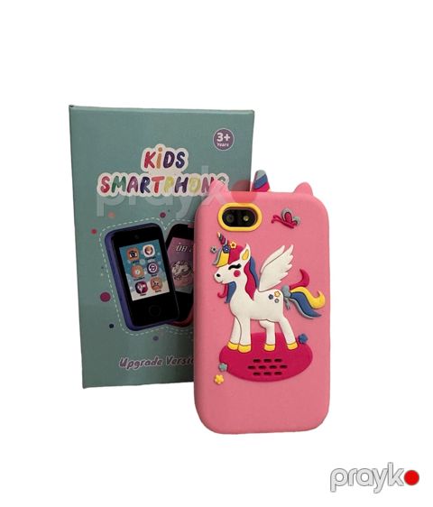 Uşaq üçün telefon Ph05, çəhrayı, 2x6.5x12 sm — Bakı