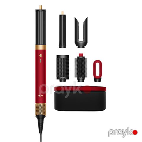 Dyson HS09 Airwrap co-anda 2x Red Velvet Gold Red — Bakı