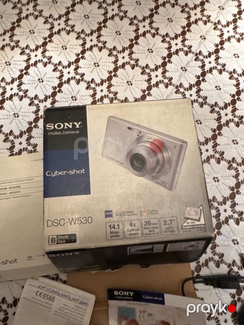 Sony Cyber-shot DSC-W530 fotoaparat - 14.1 MP həlli - 4x optik zum — Bakı