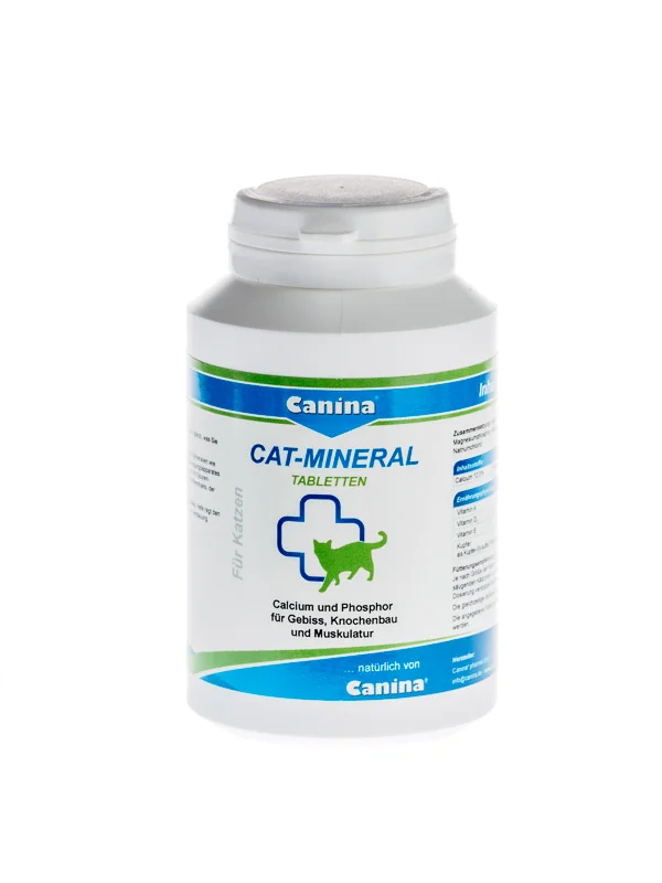Canina Cat-Mineral Tabs pişiklər üçün multivitamin kompleksi, 75 q, 150 tablet — Bakı