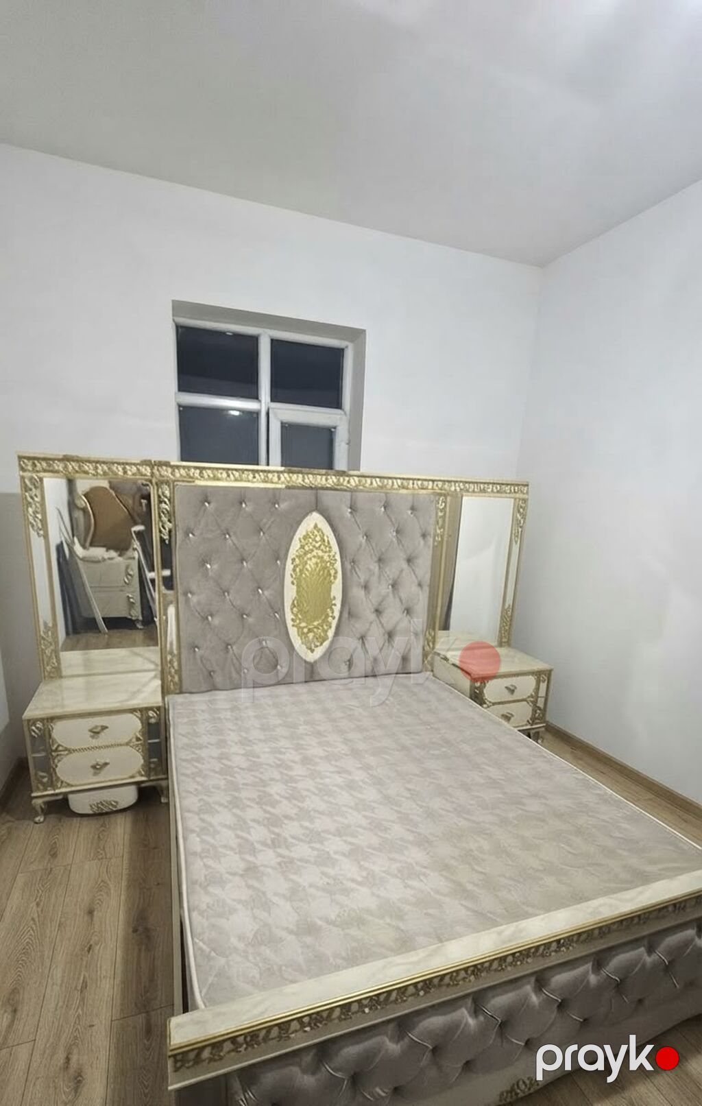 İkinəfərlik çarpayı, Dolab, Termo, 2 tumba, İşlənmiş — Yataq otağı mobilya dəstləri, Bakı (10)