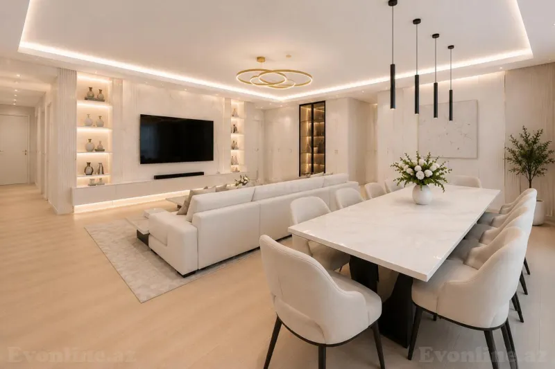 Kirayə verilir 3 otaqlı Mənzil Yeni tikili 150 m² Bakı, Xətai r., Ağ şəhər — Mənzil, Bakı (3)