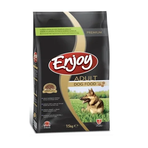 Enjoy Adult Dog, bütün cinslərdən olan yetkin itlər üçün quru yem, toyuq dadı ilə (çəki ilə) — Bakı