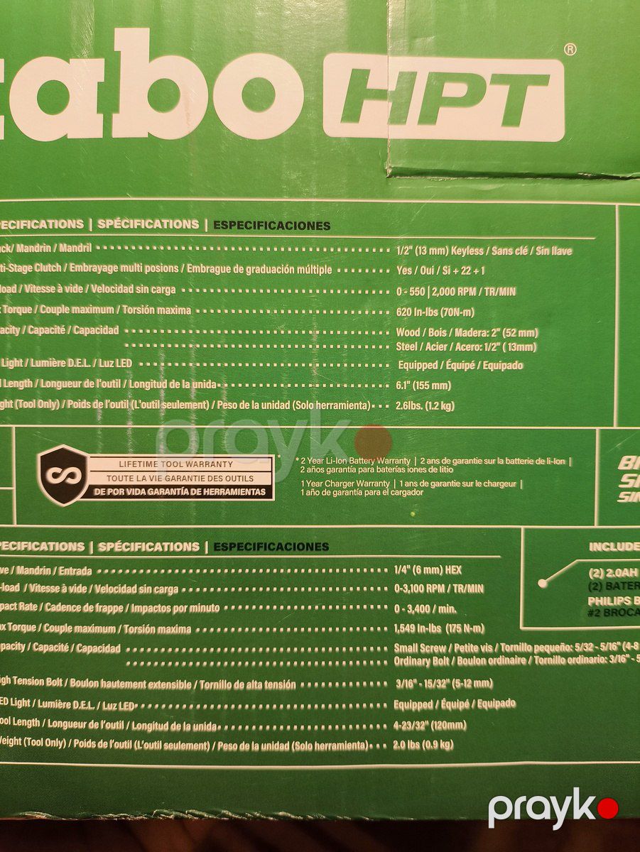 Drel Metabo HPT — Təmir və inşaat, Bakı (5)
