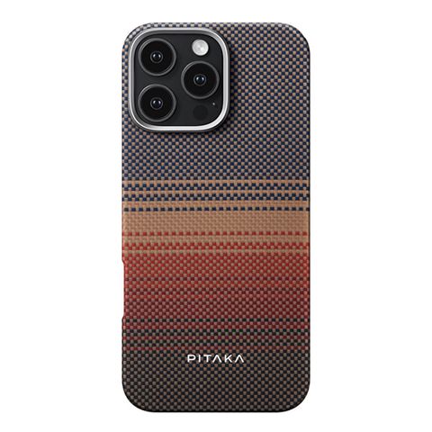 Pitaka Tactile Woven Ultra Slim Case For iPhone 16 Pro (KI1601SU) Sunset — Bakı