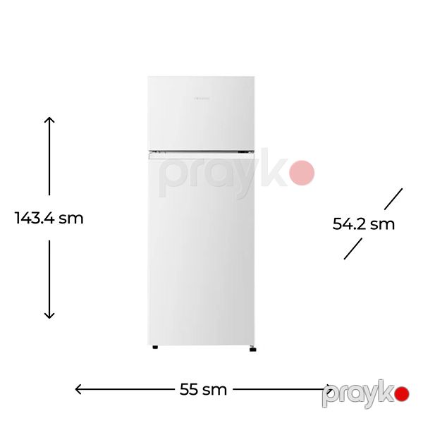 Soyuducu Hisense DT27DR4 Ağ — Soyuducular, Bakı (4)