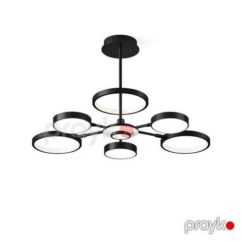 Asma çılçıraq GLT-27, LED, black orbit — Bakı