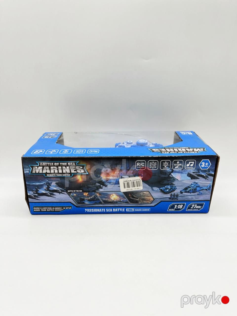 Radio ilə idarə olunan Tank, mavi, plastik, 3+ yaş — Mallar, Bakı (2)