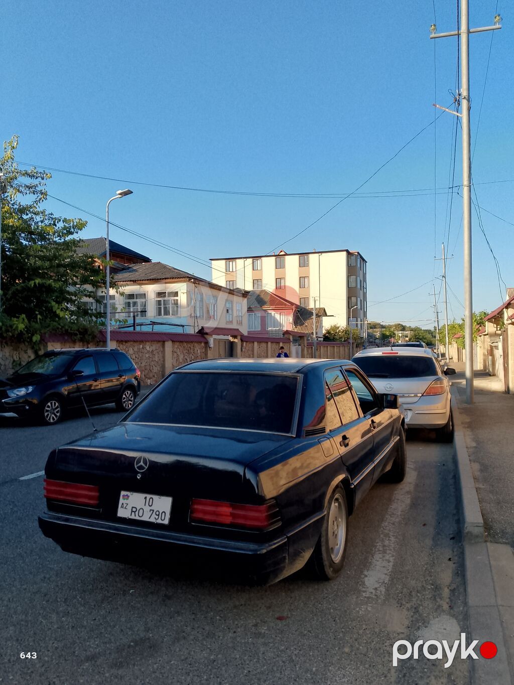 Mercedes-Benz 190 (W201): 2.3 l 1993 il Sedan 10-RO-790 — Avtomobillər, Qusar (5)