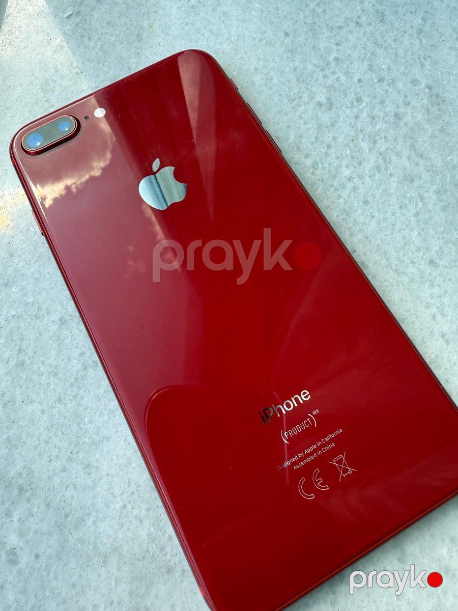Apple iPhone 8 Plus Red 64GB — Smartfonlar, Bakı (2)