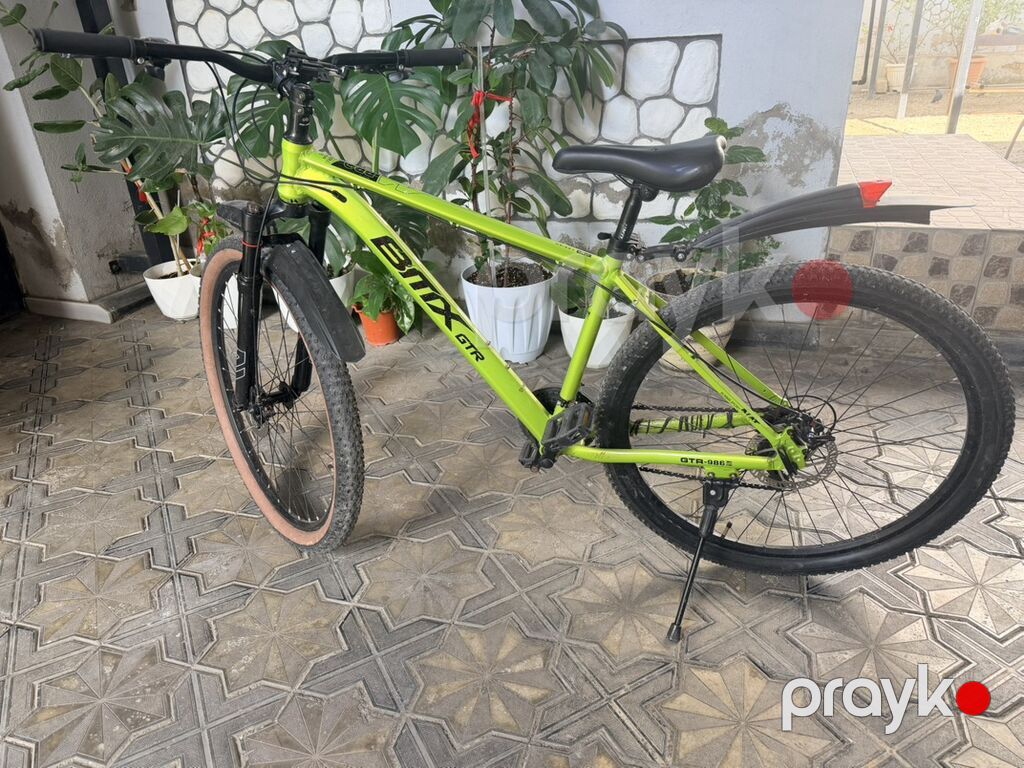 Btmx GTR-986 dağ velosipedi - Rəng: neon yaşıl - Çərçivə: Btmx GTR — Dağ velosipedləri, Bakı (2)