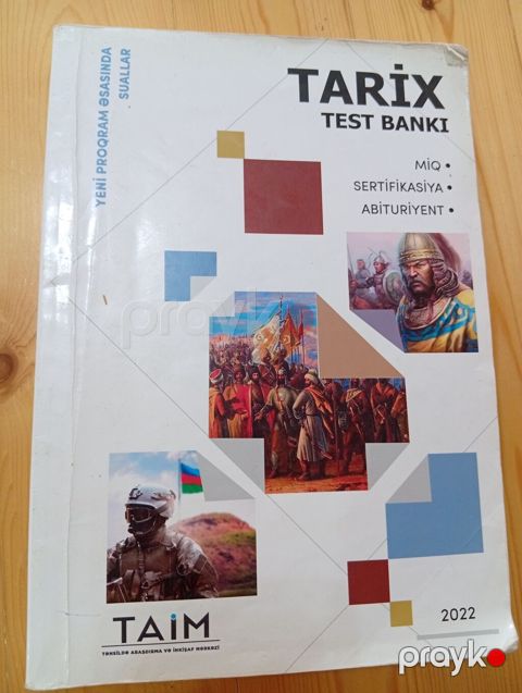Tarix test bankı Taim — Bakı