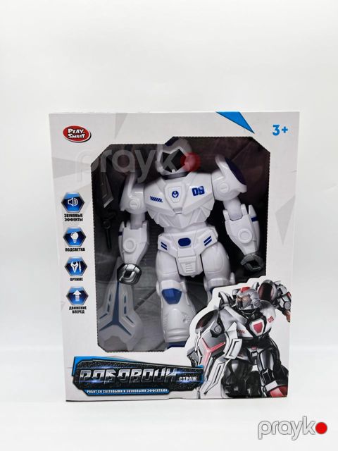Radio ilə idarə olunan interaktiv robot MS935-12, ağ/göy — Bakı