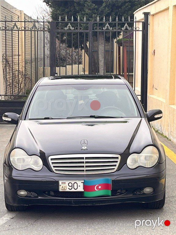 Mercedes C 200, 2.0 L, 2001 il, 345 000 km — Avtomobillər, Bakı (4)