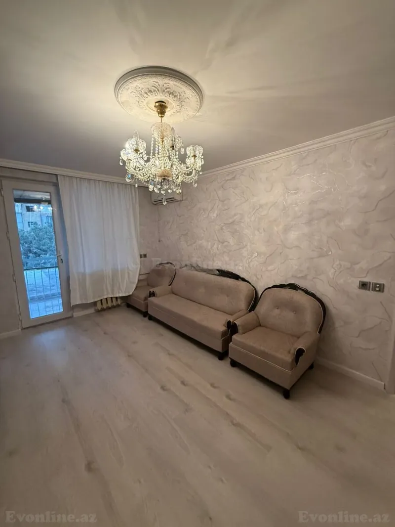 Kirayə verilir 2 otaqlı Mənzil Köhnə tikili 60 m² Bakı, Yasamal r., İnşaatçılar m — Mənzil, Bakı (5)