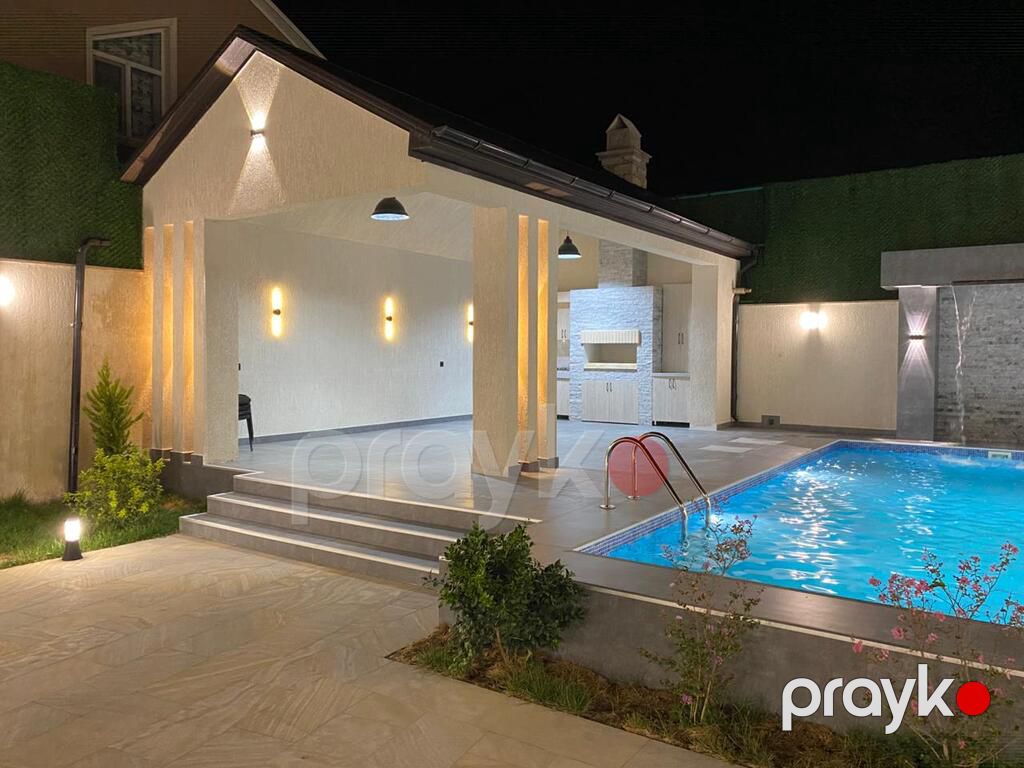 Satılır 6 otaqlı həyət evi/bağ evi 250 m² — Ev, villa, Bakı (6)