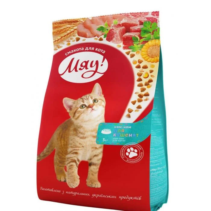 Myau, pişik balaları üçün quru yem (çəki ilə) — Bakı