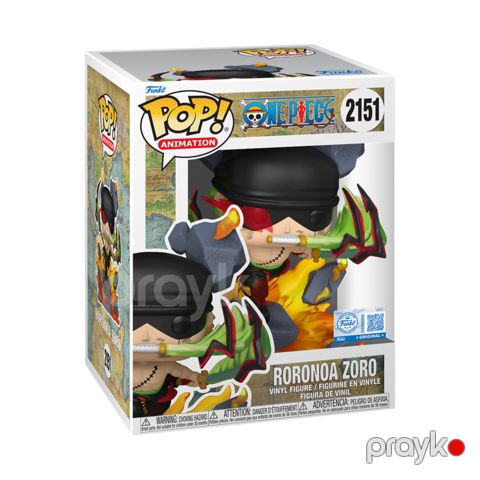 Qəhrəman fiquru Funko Pop One Piece - Zoro King of Hell, plastik, 1 ədəd — Bakı