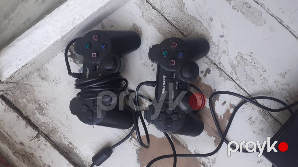 PlayStation 2 Slim oyun konsolu dəsti Komplekt: - PS2 Slim konsol - 2 — Oyun konsolları, Bakı (4)