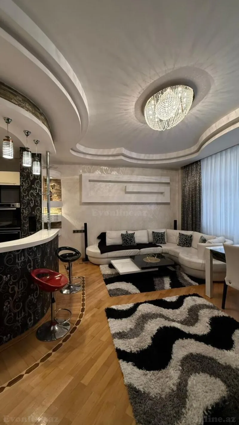 Satılır 3 otaqlı Mənzil Yeni tikili 85 m² Bakı, Səbail r., Bayıl — Mənzil, Bakı (6)
