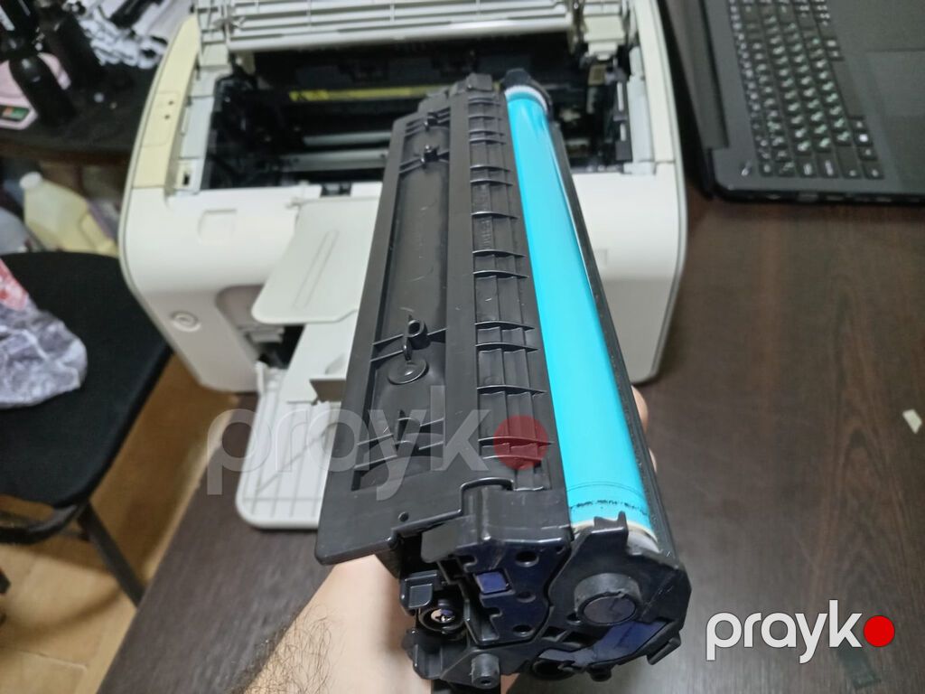 HP LaserJet P1005 monoxrom lazer printer - Növ: Qara-ağ lazer printer — Printerləri, Bakı (6)