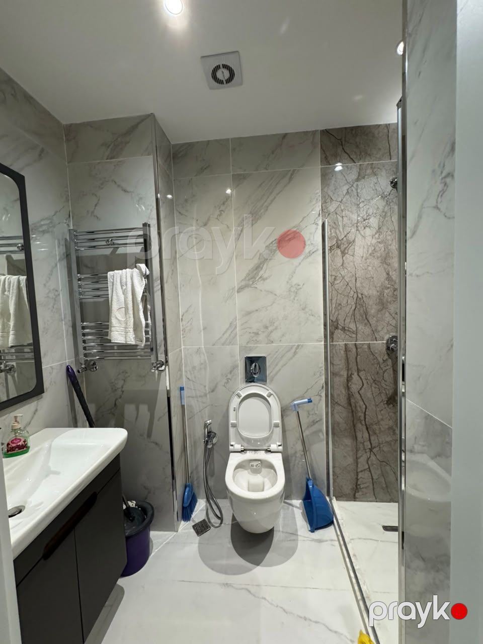 İcarə: 2 otaqlı Yeni tikili, 50 m², Yasamal rayonu — Mənzil, Bakı (11)