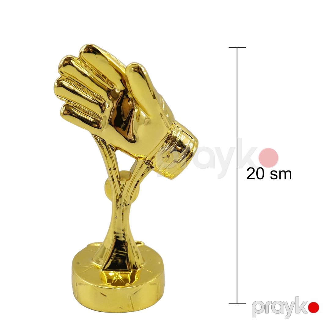 Kubok Golden Gloves, qızılı, 20 sm (323a_397170243) — Mallar, Bakı (2)