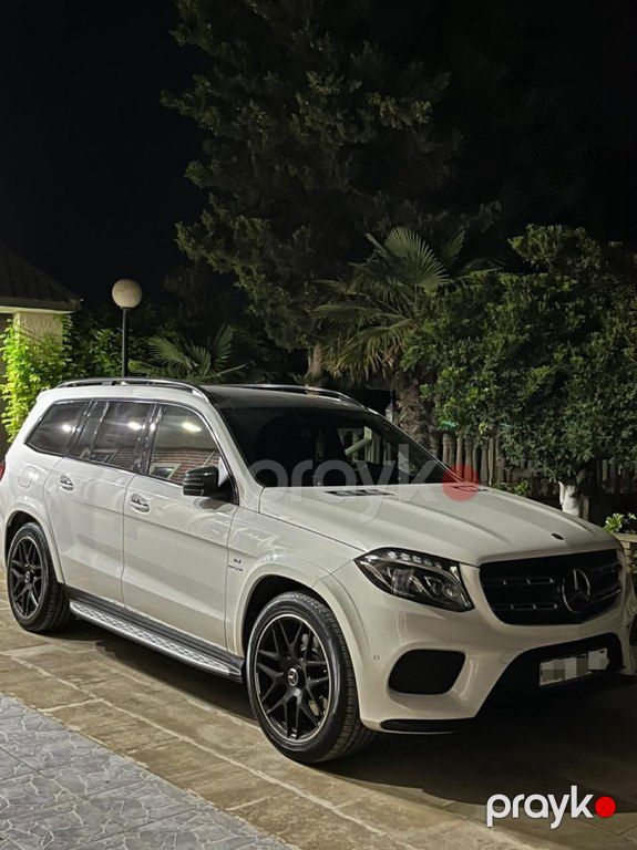 Mercedes GLS 400 4MATIC, 3.0 L, 2017 il, 204 000 km — Avtomobillər, Bakı (2)