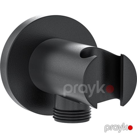 Duş çıxışı/tutucusu gülben GS-4919 divariçi yumru latun qara — Omid.az — Repair & Construction