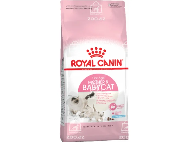 Royal Canin Mother&Babycat quru yemi 1 aydan 4 aya qədər olan bala pişiklər, eləcə də hamilə pişiklər üçün, 400 q — Bakı