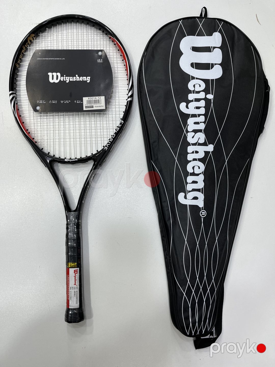 Tennis üçün raketka X0014-12, qara, alüminium/qrafit — Mallar, Bakı (4)